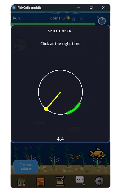 Minijuego de pesca